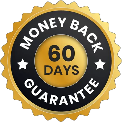 PawBiotix 60 days money back guarantee badge